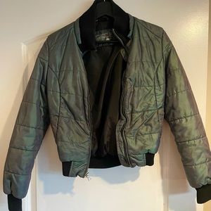 Guess Iridescent Bomber Jacket